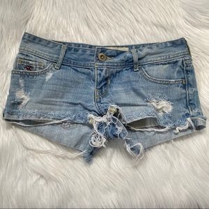 Hollister Distressed Shorts